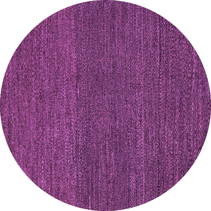 Round Machine Washable Abstract Purple Modern Area Rugs, wshabs5492pur