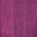 Square Abstract Pink Modern Rug, abs5492pnk