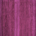 Square Abstract Purple Modern Rug, abs5493pur