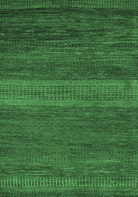 Abstract Emerald Green Modern Rug, abs5493emgrn