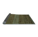 Sideview of Abstract Light Blue Modern Rug, abs5493lblu