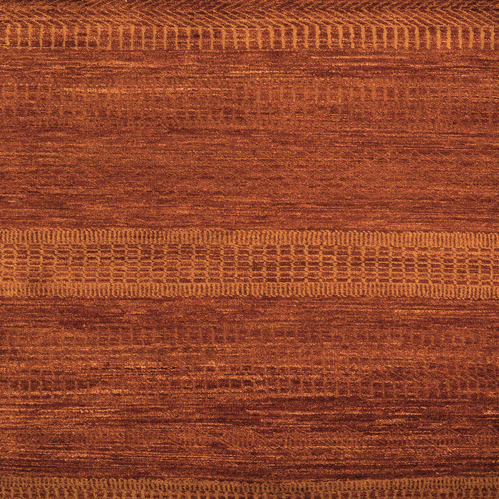 Square Abstract Orange Modern Rug, abs5493org