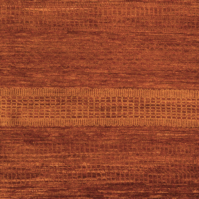 Machine Washable Abstract Orange Modern Area Rugs, wshabs5493org