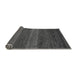 Sideview of Abstract Gray Modern Rug, abs5493gry