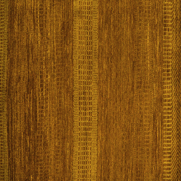 Square Machine Washable Abstract Yellow Modern Rug, wshabs5493yw