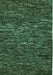 Machine Washable Abstract Turquoise Modern Area Rugs, wshabs5494turq