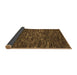 Sideview of Abstract Brown Modern Rug, abs5494brn