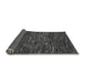 Sideview of Abstract Gray Modern Rug, abs5494gry