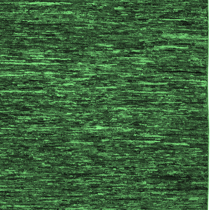 Machine Washable Abstract Emerald Green Modern Area Rugs, wshabs5494emgrn
