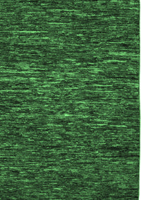 Abstract Emerald Green Modern Rug, abs5494emgrn