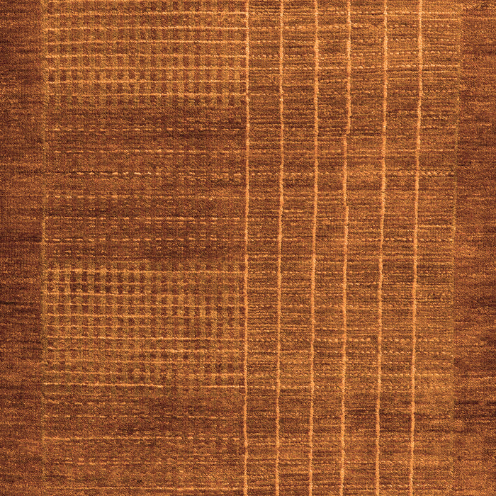Abstract Orange Modern Rug, abs5495org