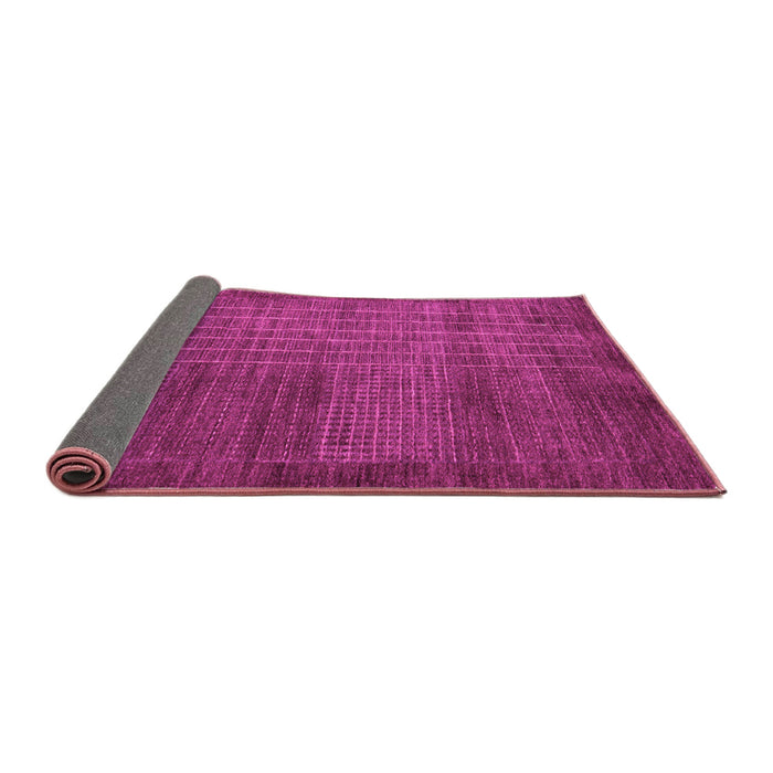 Sideview of Abstract Pink Modern Rug, abs5495pnk