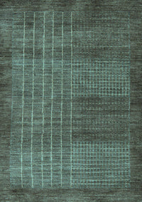 Abstract Light Blue Modern Rug, abs5495lblu