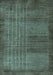 Machine Washable Abstract Light Blue Modern Rug, wshabs5495lblu