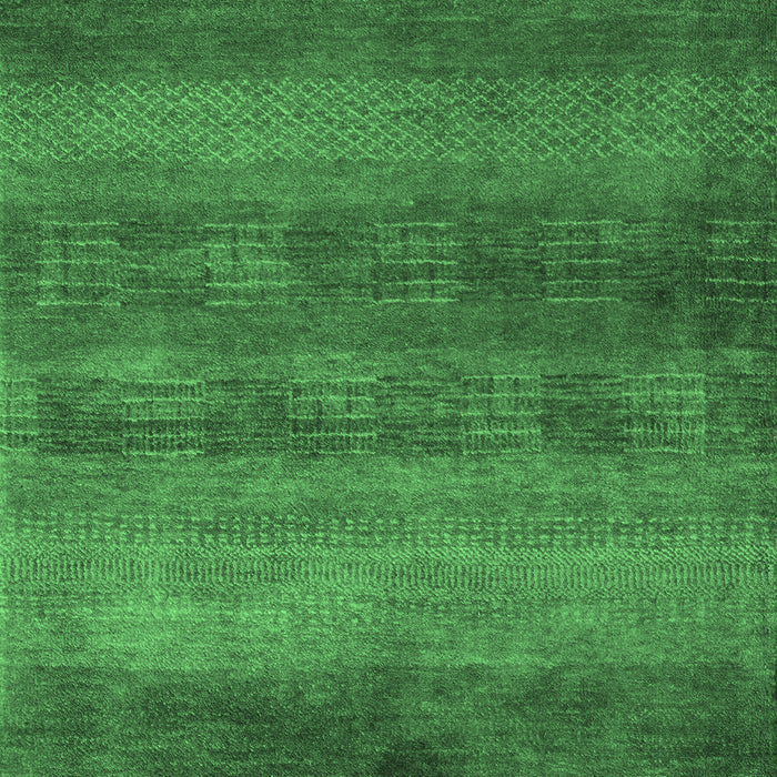 Abstract Emerald Green Modern Rug, abs5496emgrn
