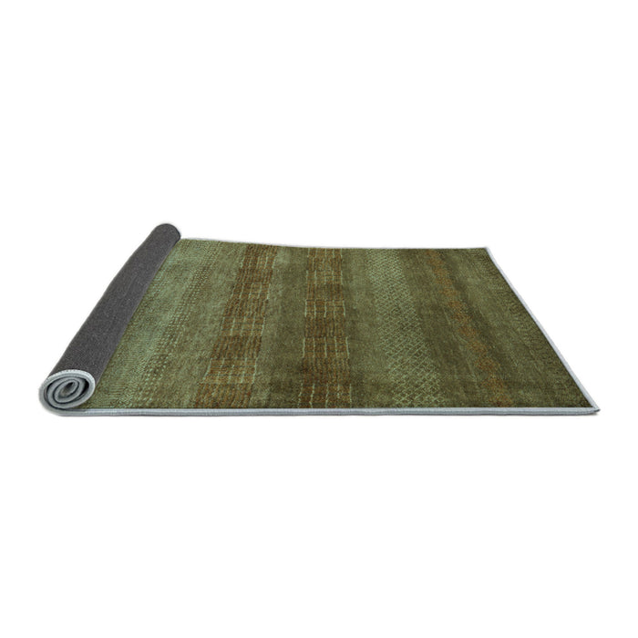 Sideview of Abstract Light Blue Modern Rug, abs5496lblu