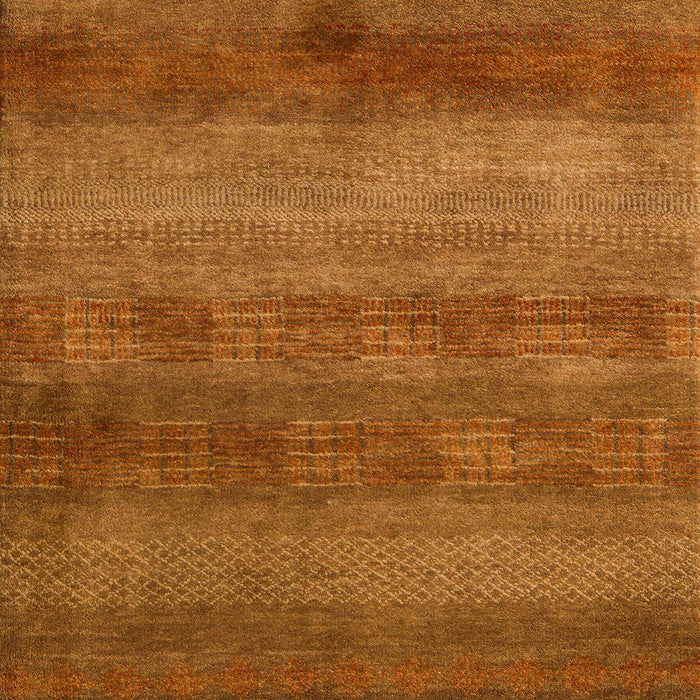 Abstract Neon Orange Modern Rug, abs5496