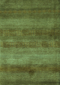 Abstract Turquoise Modern Rug, abs5496turq