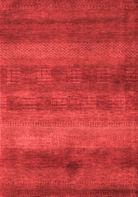 Abstract Red Modern Rug, abs5496red