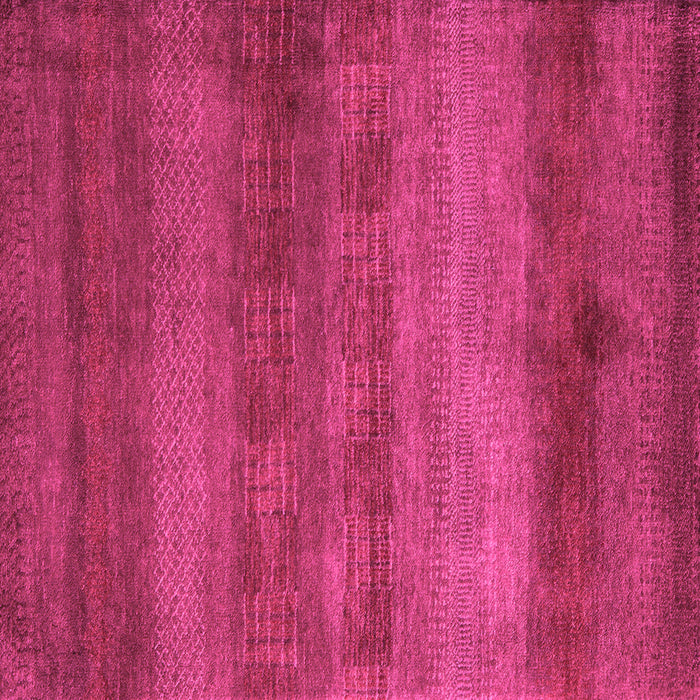 Square Abstract Pink Modern Rug, abs5496pnk