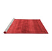 Modern Red Washable Rugs