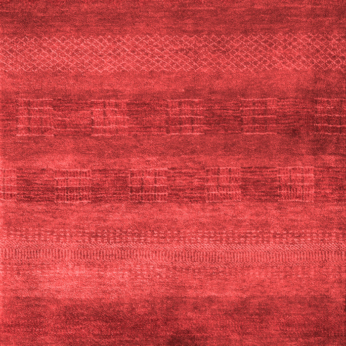 Machine Washable Abstract Red Modern Rug, wshabs5496red