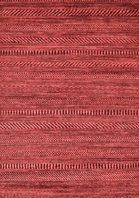 Abstract Red Modern Rug, abs5497red