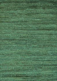 Abstract Turquoise Modern Rug, abs5497turq