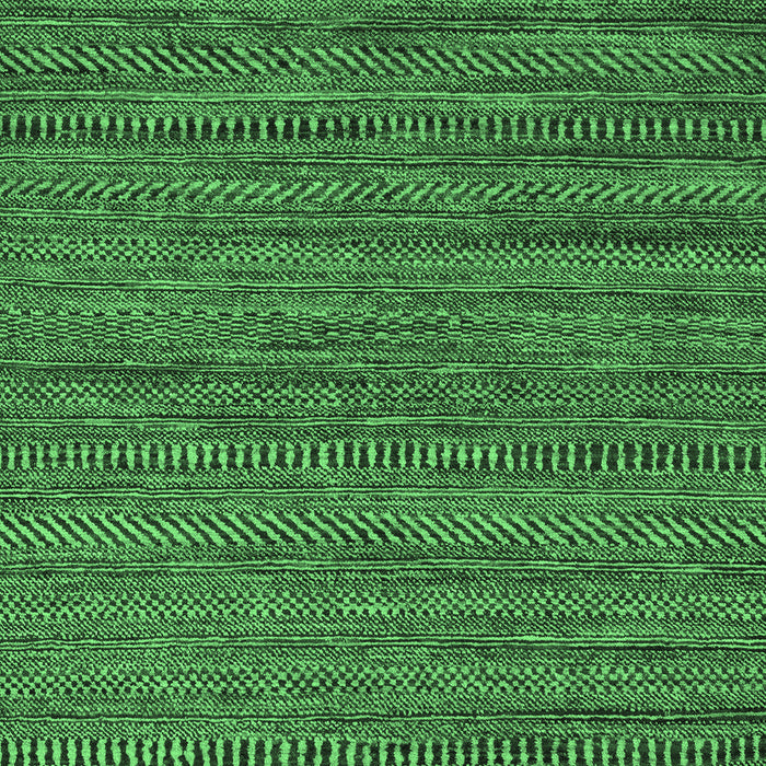 Machine Washable Abstract Emerald Green Modern Area Rugs, wshabs5497emgrn