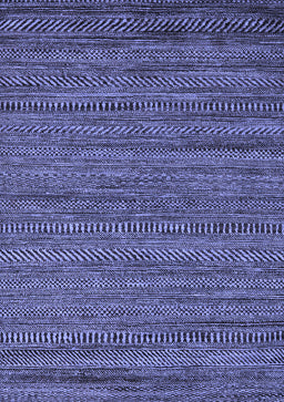 Abstract Blue Modern Rug, abs5497blu