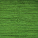 Square Abstract Green Modern Rug, abs5497grn