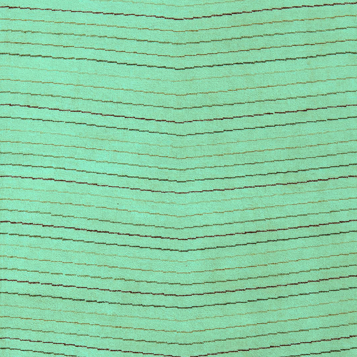 Machine Washable Solid Turquoise Modern Area Rugs, wshabs5498turq