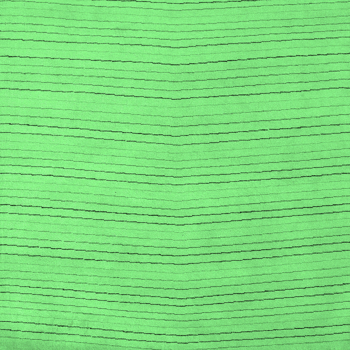 Square Machine Washable Solid Emerald Green Modern Area Rugs, wshabs5498emgrn