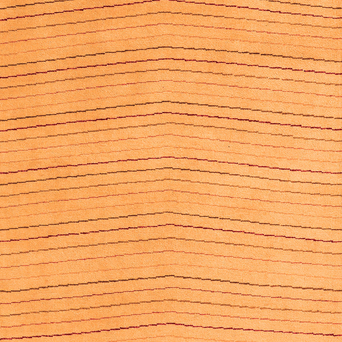 Solid Orange Modern Rug, abs5498org