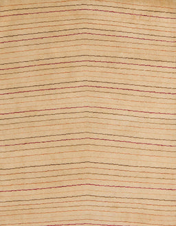 Machine Washable Abstract Orange Rug, wshabs5498