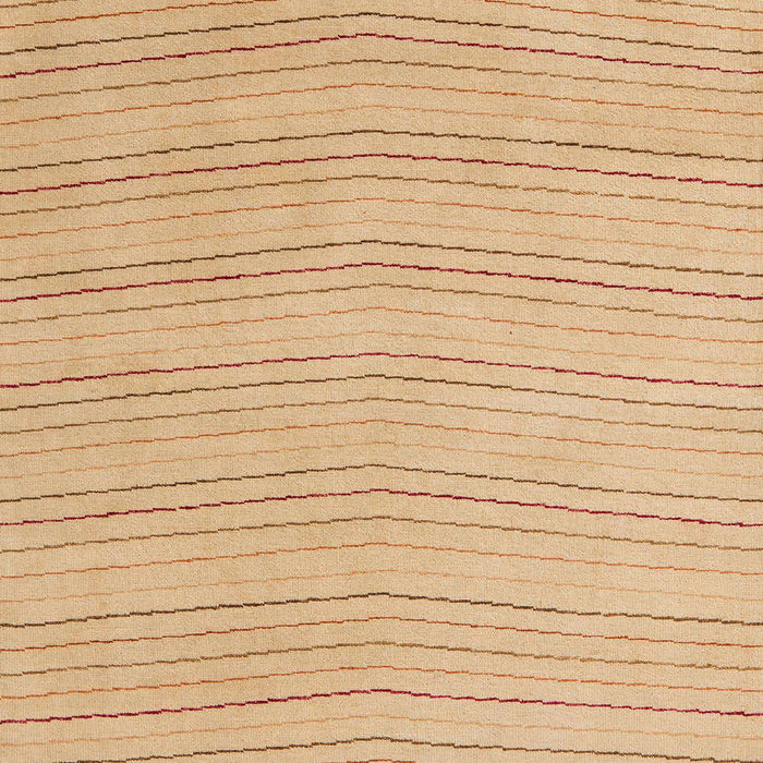 Machine Washable Abstract Orange Rug, wshabs5498