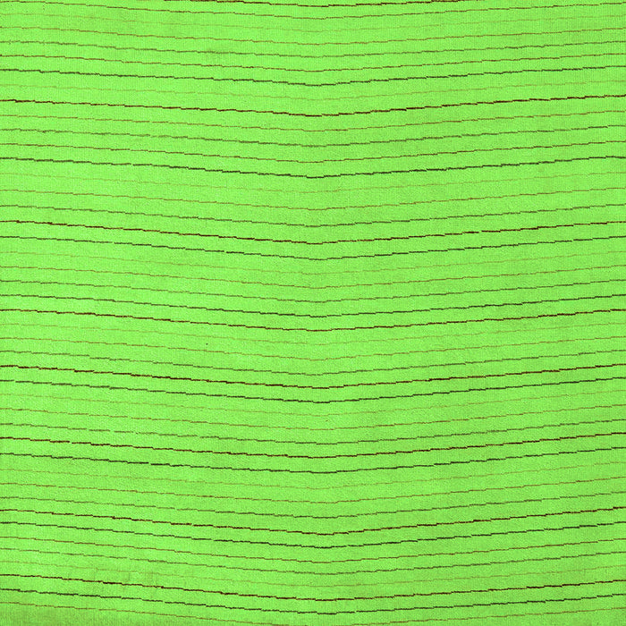 Square Solid Green Modern Rug, abs5498grn