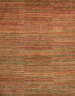 Abstract Orange Modern Rug, abs5499