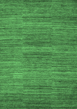 Abstract Emerald Green Modern Rug, abs5499emgrn