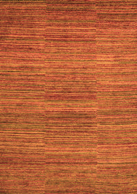 Abstract Orange Modern Rug, abs5499org