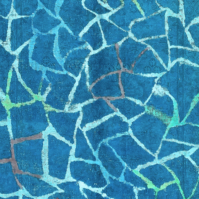 Machine Washable Abstract Light Blue Modern Rug, wshabs549lblu