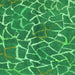 Square Abstract Green Modern Rug, abs549grn