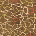 Square Abstract Orange Modern Rug, abs549org