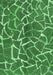 Abstract Emerald Green Modern Rug, abs549emgrn