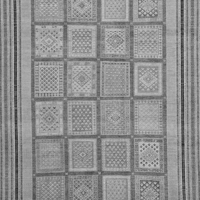 Machine Washable Abstract Gray Modern Rug, wshabs54gry