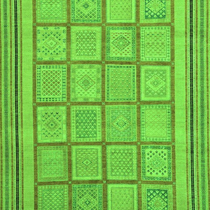 Abstract Green Modern Rug, abs54grn