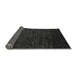 Sideview of Abstract Gray Modern Rug, abs5500gry