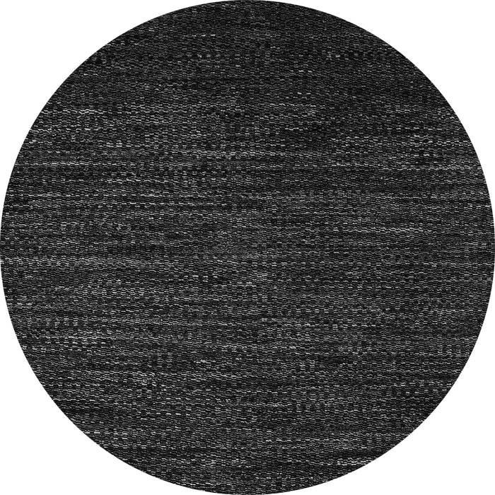 Round Machine Washable Abstract Gray Modern Rug, wshabs5500gry