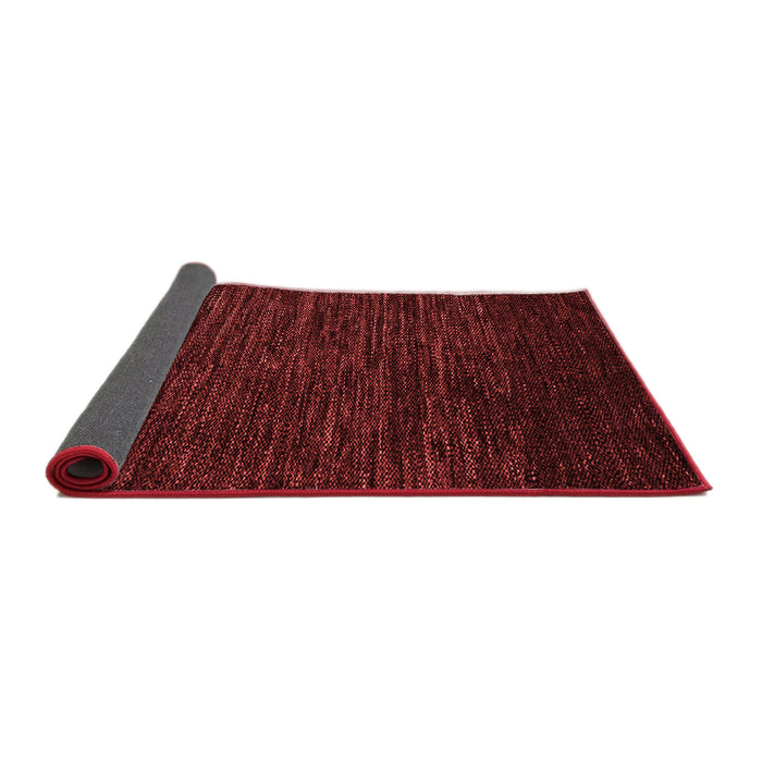 Abstract Red Modern Area Rugs