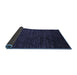 Sideview of Abstract Blue Modern Rug, abs5500blu